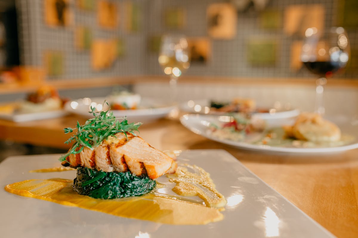 Fish & seafood in a steam oven